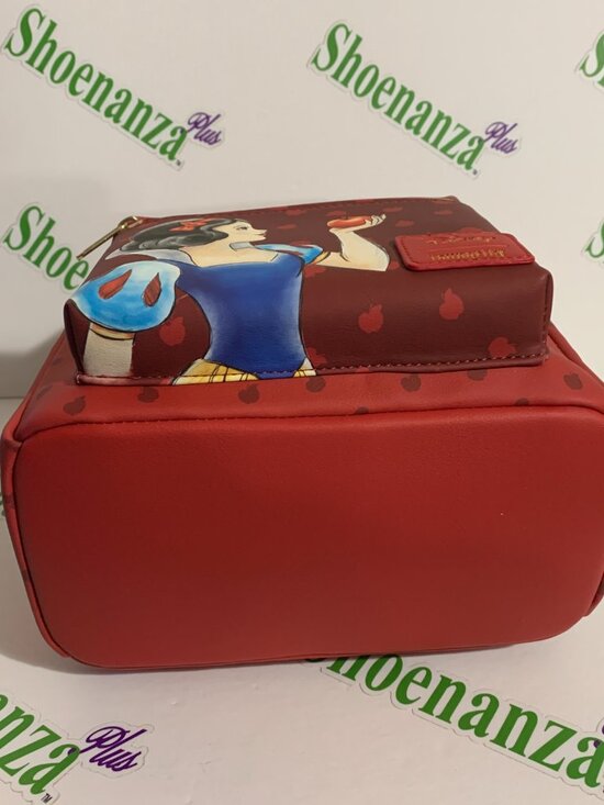 Loungefly Mini Backpack Disney Snow White And The Seven Dwarfs Red Apple Bag main image 3